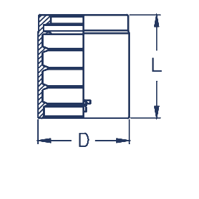 Муфты 1SC (без зачистки) BXC08 DN=12,5 - фото 120822