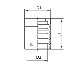 Муфты 1SN/2SC (без зачистки) 800301 DN=5 - фото 120833