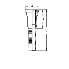 Фланец Interlock SAE, код 62 CH1612FPB DN=25 - фото 127838