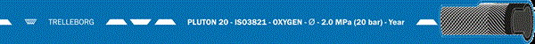 Промышленный рукав Trelleborg PLUTON 20 BLUE 6,3 L 20 0200020, d=6.3 - фото 130806