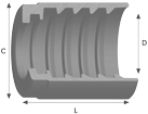 Transferoil SA5151 - Наконечник TP-5, d=24 - фото 132477