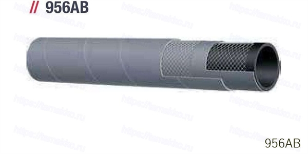 Рукав AlfaGomma 956AB для общего назначения 20 бар, d=38.0 мм - фото 132713