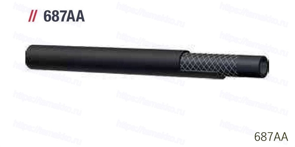 Рукав AlfaGomma 687AA для автомобильного топлива 10 бар, d=3.5 мм - фото 132762