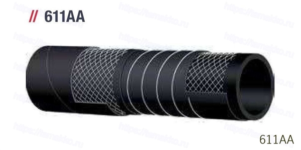 Рукав AlfaGomma 611AA для наземной заправки/слива топлива самолетов 20 бар, d=25.0 мм - фото 132934