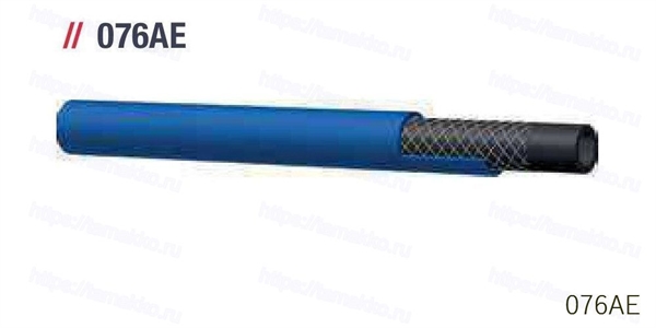 Рукав AlfaGomma 076AE для кислородного сварочного 20 бар, d=10.0 мм - фото 133206