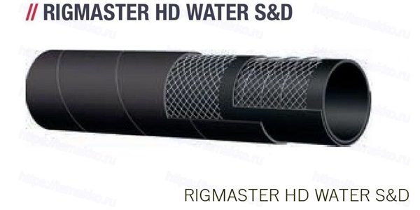 Рукав AlfaGomma rigmaster hd water s&d, d=102 мм - фото 133941