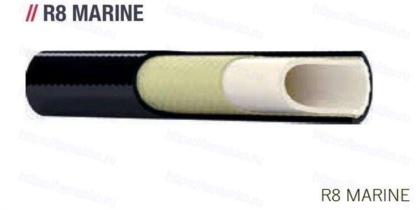 Рукав AlfaGomma r8 marine, d=6 мм - фото 133984