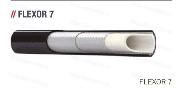 Рукав термопластиковый AlfaGomma FLEXOR 7 1000291, d=6 мм - фото 134025