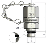 КТ 16x2 - UNF 7/16-20 o-ring (металл.) - фото 135247