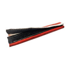 Огнеупорная защита 020 мм (красная, на липучке) - фото 135634