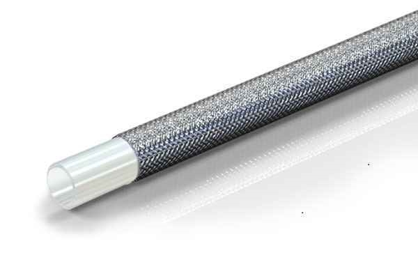 Рукав тефлоновый PTFE 1SS DN 20 P=103 гладкая трубка - фото 135877