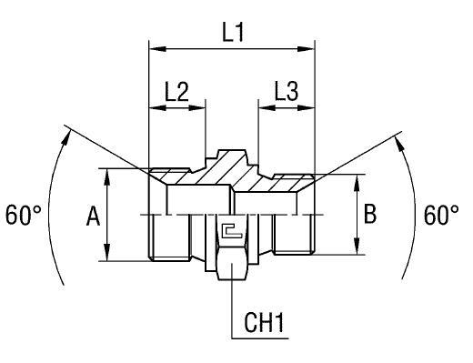 Соединение P BSP 1/2" М18х1.5 - фото 135995