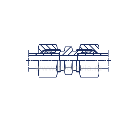 Соединение P DS12 M20х1.5 (в сборе) нерж. - фото 136059