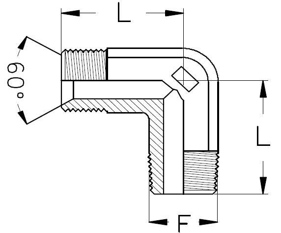 Соединение P90 BSP 1" BSP 1" - фото 136102