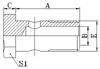 Фитинг BANJO BOLT G1/2 - фото 136752
