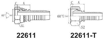 Фитинг DN 06 BSP (Г) 1/8 - фото 136781