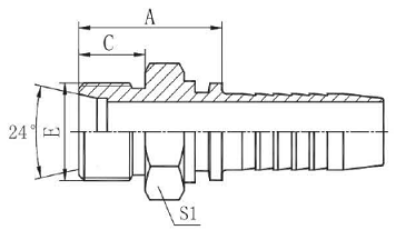 Фитинг DN 06 DKO-S (Ш) 18x1.5 10 - фото 136821