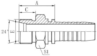 Фитинг DN 08 DKO-L (Ш) 16x1.5 10 - фото 136858