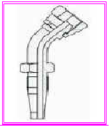 Фитинг DN 10 BSP (Г) 3/8" (45) многоразовый - фото 136886