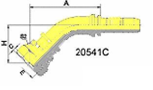 Фитинг DN 10 DKO-S (Г) 22x1.5 14 (45) - фото 136907