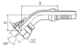 Фитинг DN 12 BSP (Г) 3/4 (45) - фото 136931