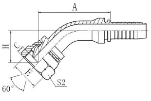 Фитинг DN 12 BSP (Г) 5/8 (45) - фото 136937