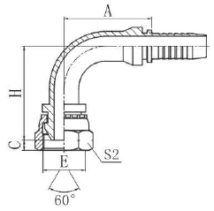 Фитинг DN 20 BSP (Г) 1 (90) - фото 137021