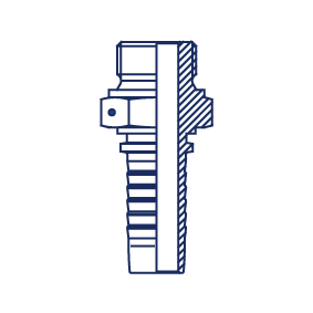 Фитинг DN 25 BSP (Ш) 1.1/4 Interlock - фото 137182
