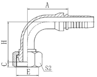 Фитинг DN 25 DK (Г) 39x2 (90) - фото 137187