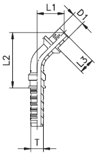 Фитинг DN 32 BEL (Ш) 38 (45) - фото 137301