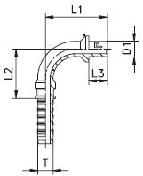 Фитинг DN 32 BEL (Ш) 38 (90) - фото 137302
