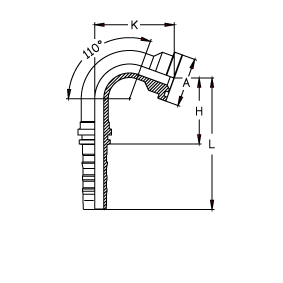 Фитинг DN 32 SFL 1.1/2 60.4 (110) CS - фото 137385