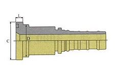 Фитинг DN 32 SFS 1.1/2 63.5 Interlock - фото 137424