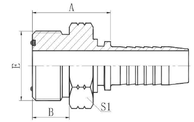 Фитинг DN 38 ORFS (Ш) 2 - фото 137498