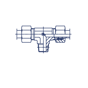 Штуцер FTC DL10 BSPT 1/4" (в сборе) - фото 137941