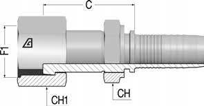 Фитинг DN 10 ORFS (Г) 13/16 - фото 138028