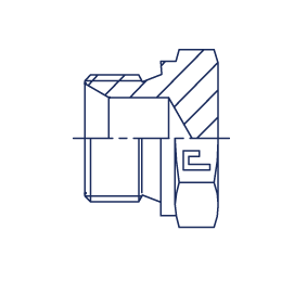 Заглушка V (Ш) BSP 1.1/2 - фото 138327