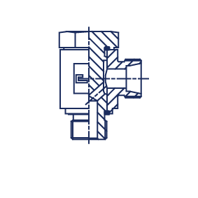 Соединение JE DLL06 М10х1 (корпус) - фото 138827