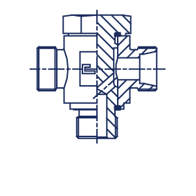 Соединение JTE DL10 М 14х1.5 (корпус) - фото 138910