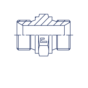 Соединение P BSP 1.1/2" BSP 2" - фото 139051