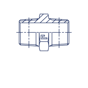 Соединение P NPT 1.1/4" NPT 1" - фото 139161