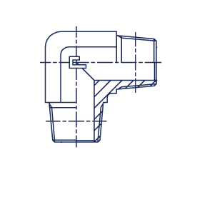 Соединение P90 BSPT 1/8" BSPT 1/8" - фото 139241
