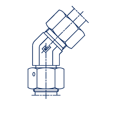 Соединение PN45 DL12 М18х1.5 (корпус) - фото 139570