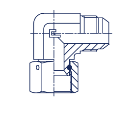 Соединение PN90 JIC 1.7/8" - фото 139652