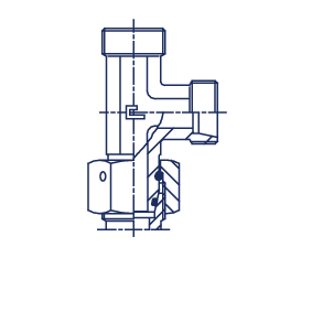 Соединение PNL DL10 М16х1.5 DS10 М18х1.5 (корпус) - фото 139765