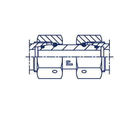 Соединение PNN DS16 М24х1.5 DS12 М20х1.5 - фото 139884