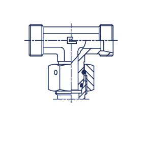 Соединение PNТ DL12 М18х1.5 DS12 М20х1.5 (корпус) - фото 139949