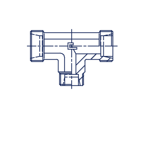 Соединение PRT DL08 12 08 (корпус) - фото 140036