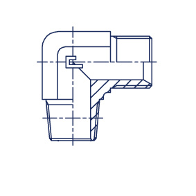 Штуцер FC90 BSP 3/4" NPT 3/4" - фото 141617