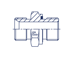 Штуцер FE BSP 1.1/2" BSP 1.1/2" - фото 141871